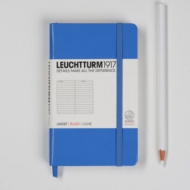 Leuchtturm1917 Colour notitieboek Gelinieerd 9 x 15 cm (Pocket) cornflower