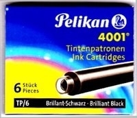 Pelikan TP6 standaard inktpatronen voor vulpen Zwart