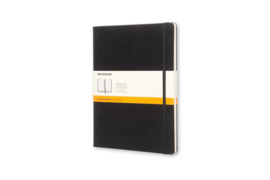 Moleskine Classic XL Hardcover Gelinieerd Zwart Notitieboek (19 × 25 cm)