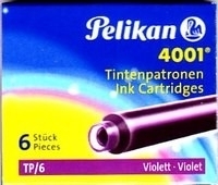 Pelikan TP6 standaard inktpatronen voor vulpen Paars