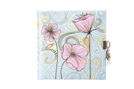 Turnowsky Flora Flower  dagboek met slot