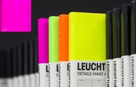 Leuchtturm1917 LIMITED ED Notitieboek Blanco 14.5 x 21cm (A5) NEON Roze