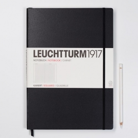Hardcover notitieboek Leuchtturm1917 Geruit Master XL - A4
