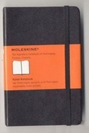 Moleskine Notitieboek Gelinieerd Ruled zwart 9x14cm (Pocket)