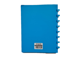 Brepols notitieboek A5 gelinieerd hemelsblauw