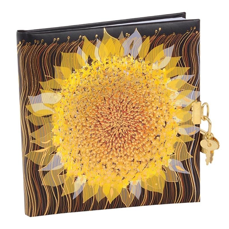 Turnowsky Starry Sunflower Dagboek met slot