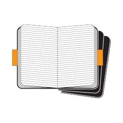 Moleskine Cahier gelinieerd 3 halen 2 betalen rode cover gelinieerd