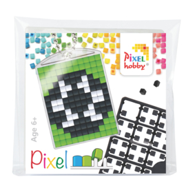 pixelhobby  voetbal sleutelhanger medaillon