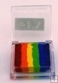 Rainbow SP 5  klein vierkant  Rainbow Flabergasted ( rood/oranje/geel/lichtgroen/blauw/paars)