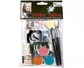 Glittertattoo Teaserset girls productcode girls