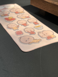 Chippi Twins Crystal 3D stickervel