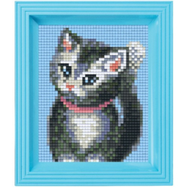 Geschenkverpakking met lijst:  Kitten