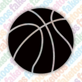 Basketball Glittertattoosjabloon