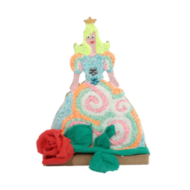 MDF prinses 15 cm ( voorbeeld foamclay bekleding)