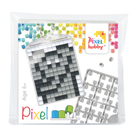 pixelhobby  olifant sleutelhanger medaillon