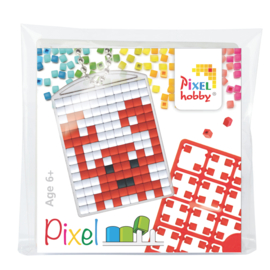 pixelhobby  krab sleutelhanger medaillon