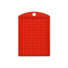 Pixel medaillon 11x14 pixels  rood