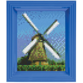 Geschenkverpakking met lijst:  Molen
