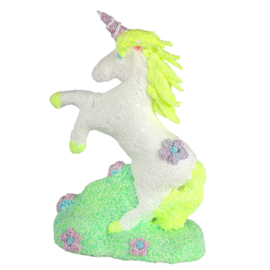 eenhoorn unicorn van styropor ( piepschuim) hg UITVERKOCHT