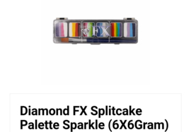 Palet Splitcake Sparkle  ( 6x6 gram)