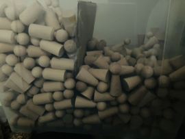 Restpartij ca 50 mannen & ca 50 vrouwen van 8 cm