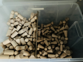 Restpartij ca 50 mannen & ca 50 vrouwen van 8 cm