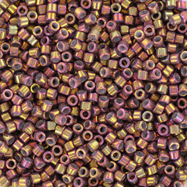 MD-11117 Miyuki Delica's metallic iris earth batik gold (DB-1010) 11/0 ±2 gram