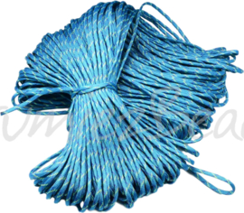 PARA-4004 Paracord Blau-grün-violett 4mm 6 meter