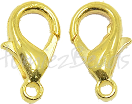 00744 Karabiner Goldfarbe (nickelfrei) 6 stück