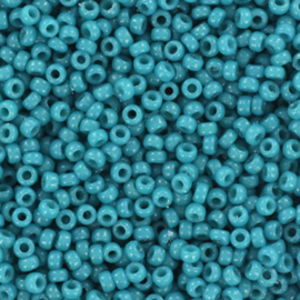 MR-15038 Miyuki Rocailles duracoat opaque azure (15-4483) 15/0 ±5 gram