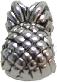 00070 Großlochperle Metall Pandorastijl Ananas Antiksilber 12mmx8mm  1 Stück