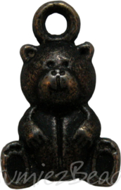 00883 Bär Bronzefarbe 15mmx10mm