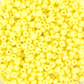 MR-11050 Miyuki Rocailles duracoat opaque light lemon ice (11-4451) 11/0 ±10 gram