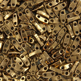 MT-01212 Miyuki Kwart tila metallic dark bronze (QTL-457) 1,2x5mm ±1 gram