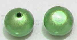 02655 Acryl kraal miracle Groen 14mm 5 stuks