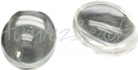 02216 Cabochon ovaal Transparent 25mmx18mmx5,4mm 1 stück