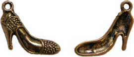 01968 Bedel hoge schoen Antiek goud (Nikkelvrij) 19mmx17mm 7 stuks