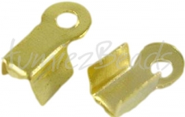 03243 Bandklemmen Goldfarbe (Nickelfrei) 6mmx3mm 20 stück