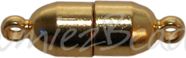 00362 Sterke Magnetische verschluss Goldfarbe 19mmx6mm 3 stück