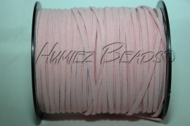 V-0016 Veloursband A-kwaliteit Pink 1 meter