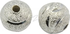 03723 Stardust perle Silberfarbe 8mm  6 stück