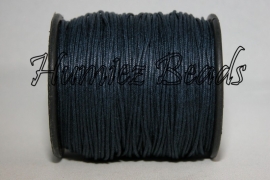 W-0016 Waxkoord donker blauw 7 meter