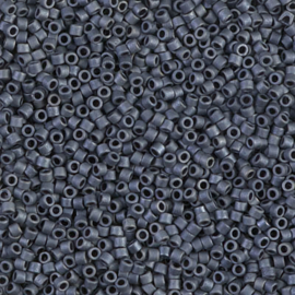 MD-11050 Miyuki Delica's matte gunmetal (DB-301) 11/0 ±4 gram