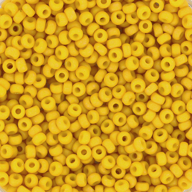 MR-11041 Miyuki Rocailles opaque matte canary (11-2311) 11/0 ±10 gram