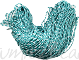 PARA-4039 Paracord Blau-weiß 4mm 6 meter