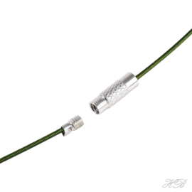 SP-0033 Spang met draaislot Donker groen 45cm 1 stuks