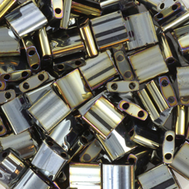 MT-05012 Miyuki Tila metallic light gunmetal (TL-464) 5x5mm ±3 gram
