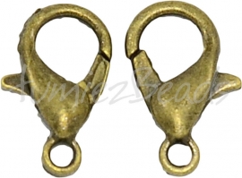 00742 Karabiner Bronzefarbe (nickelfrei) 6 stück