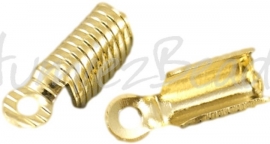 02687 Bandklemmen Goldfarbe 13mmx5mm 11 stück