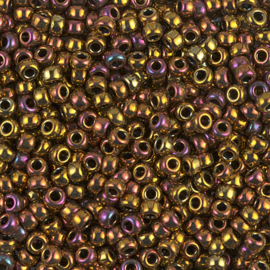 MR-08013 Miyuki Rocailles metallic iris gold (8-462) 8/0 ±10 gram